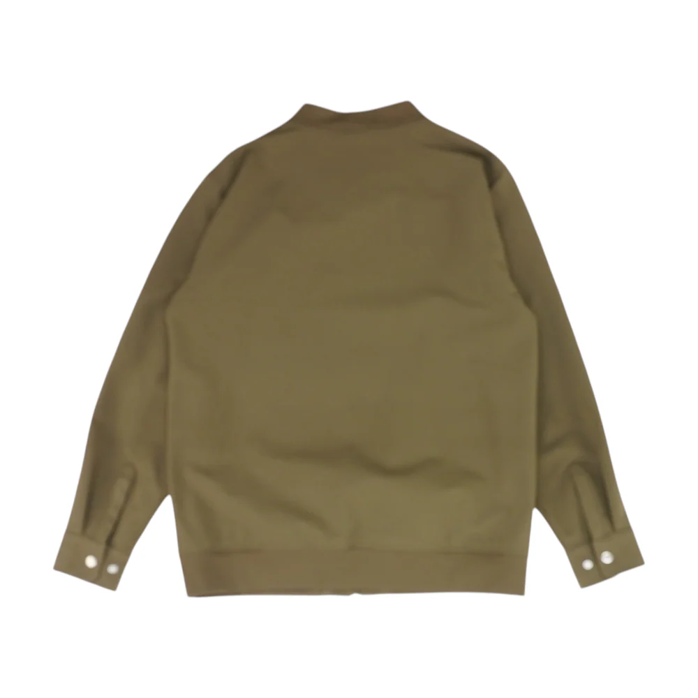 Green Solid Jacket - Image 2