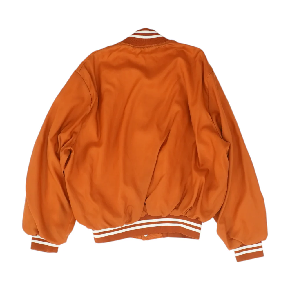 Vintage Orange Solid Jacket - Image 2