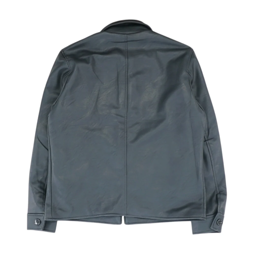 Black Solid Jacket - Image 2