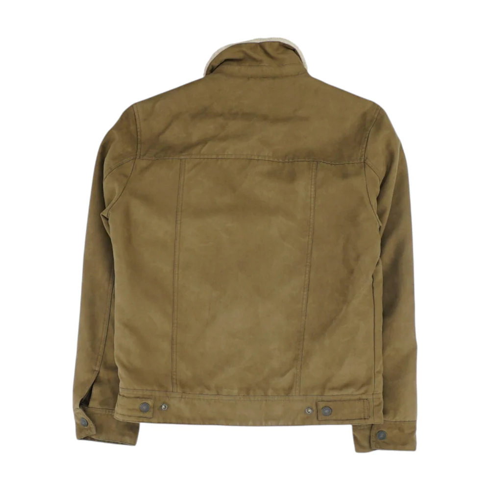 Khaki Solid Jacket - Image 2