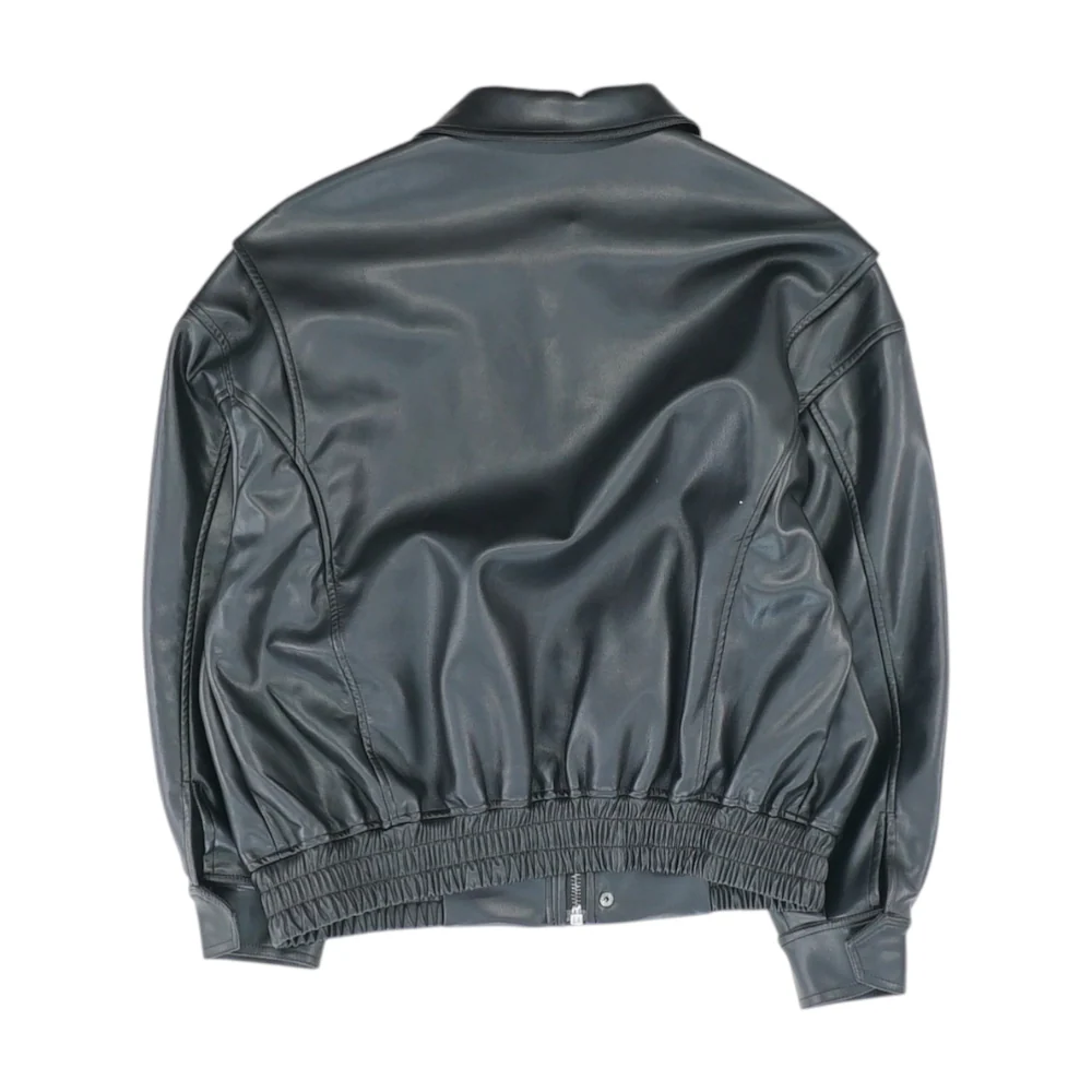 Black Solid Jacket - Image 2