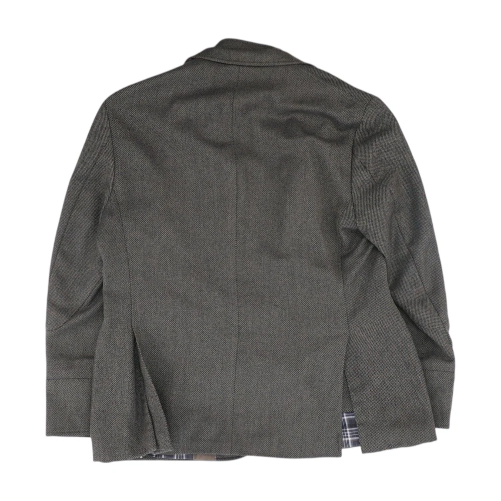 Brown Abstract Jacket - Image 2