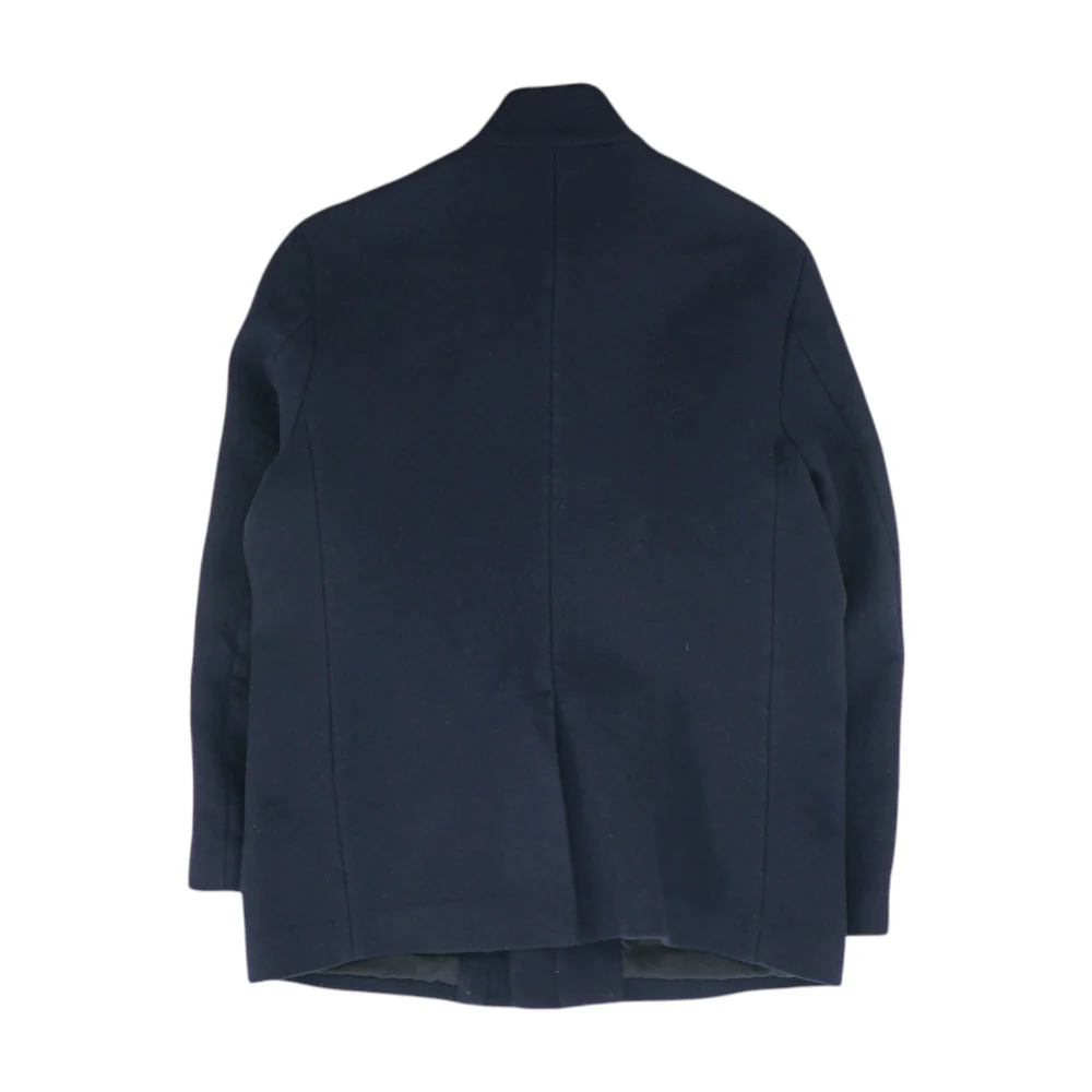 Navy Solid Jacket - Image 2
