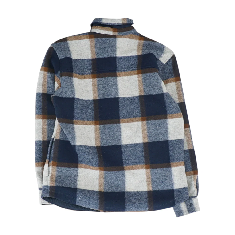 Navy Plaid Jacket - Image 2