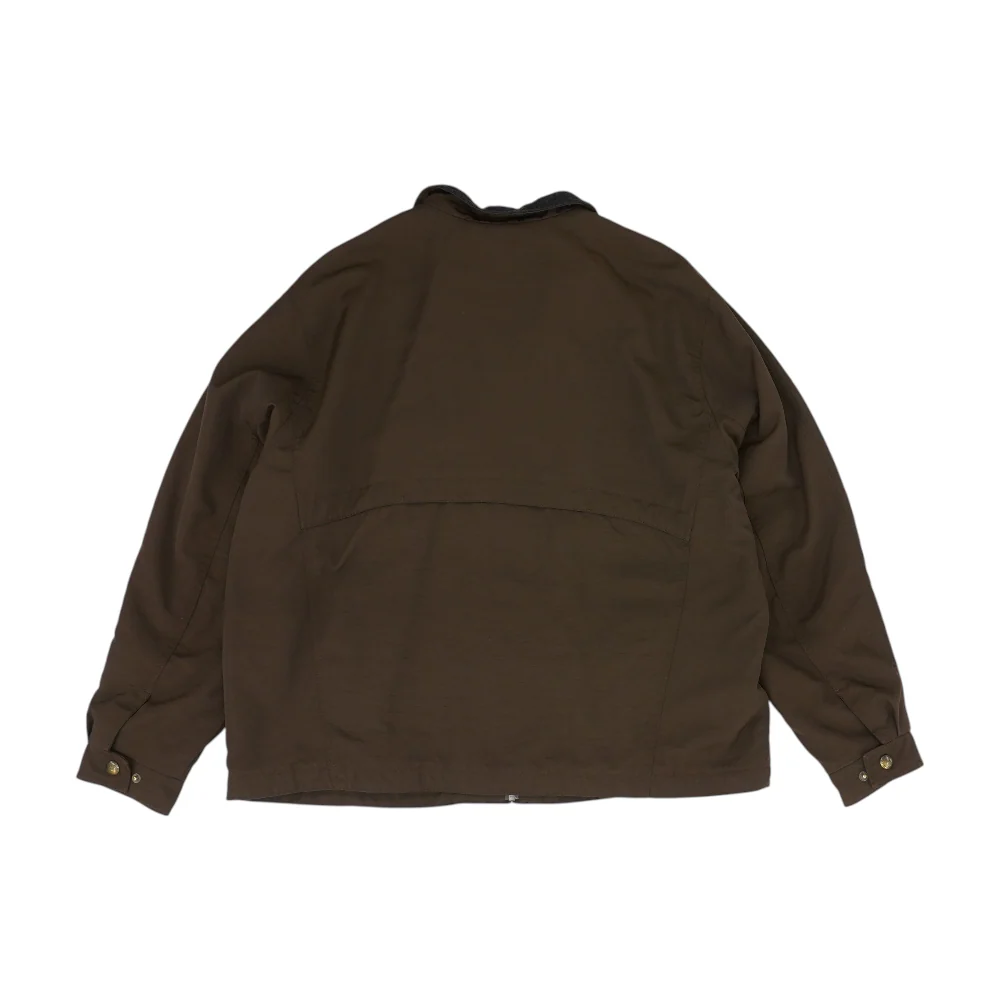 Brown Solid Jacket - Image 2