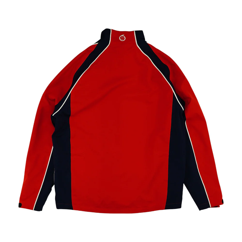 Red Color Block Jacket - Image 2