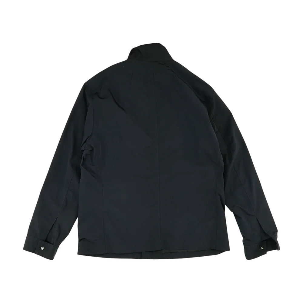 Navy Solid Jacket - Image 2