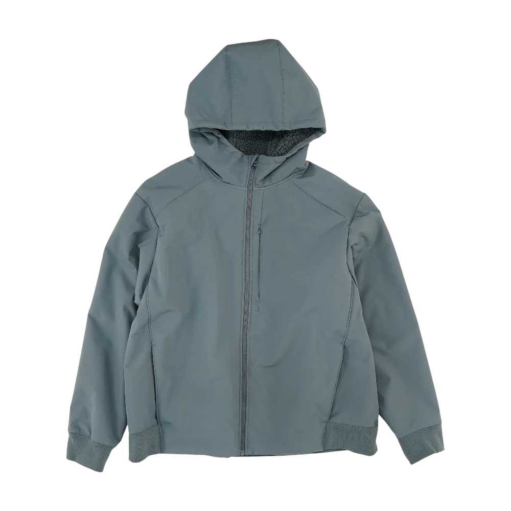 Gray Solid Jacket