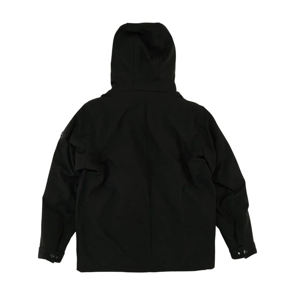 Black Solid Jacket - Image 2