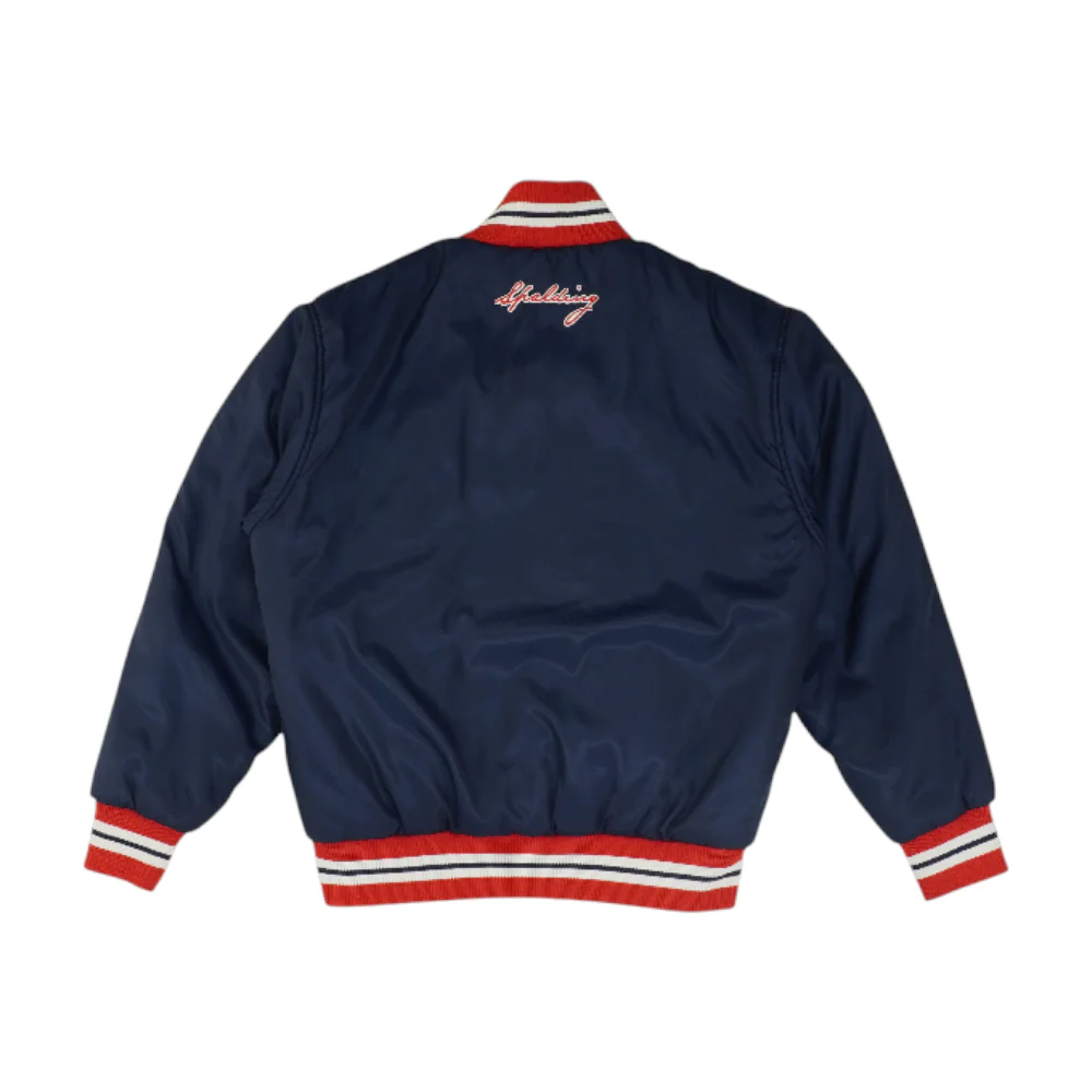 Navy Graphic Jacket - Image 2