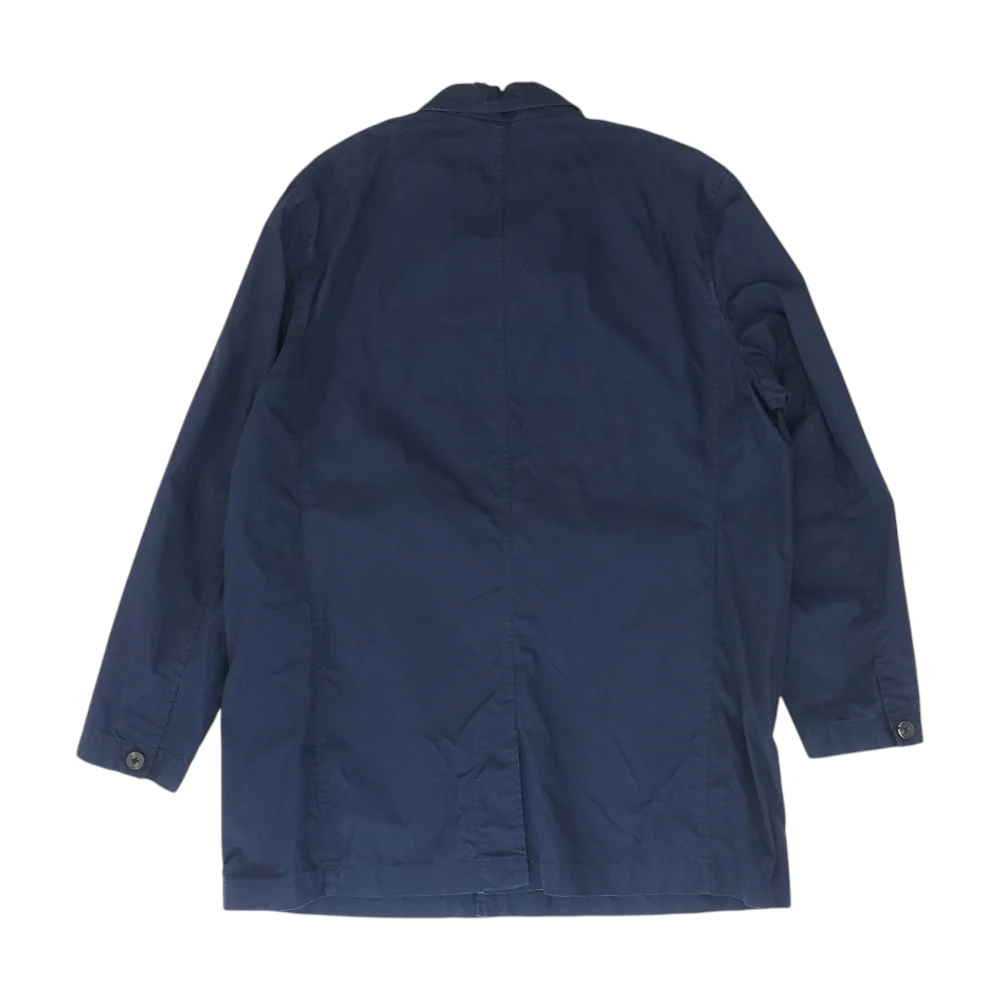 Navy Solid Jacket - Image 2