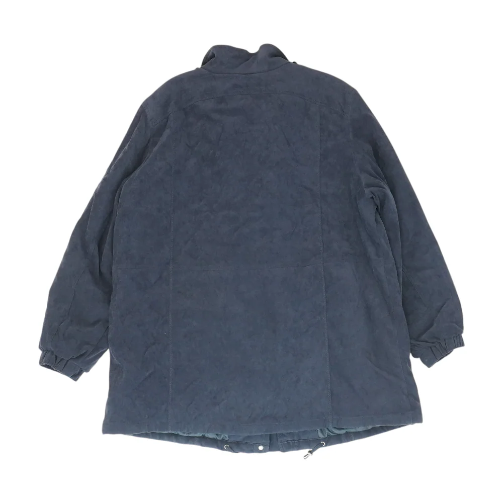 Navy Solid Jacket - Image 2