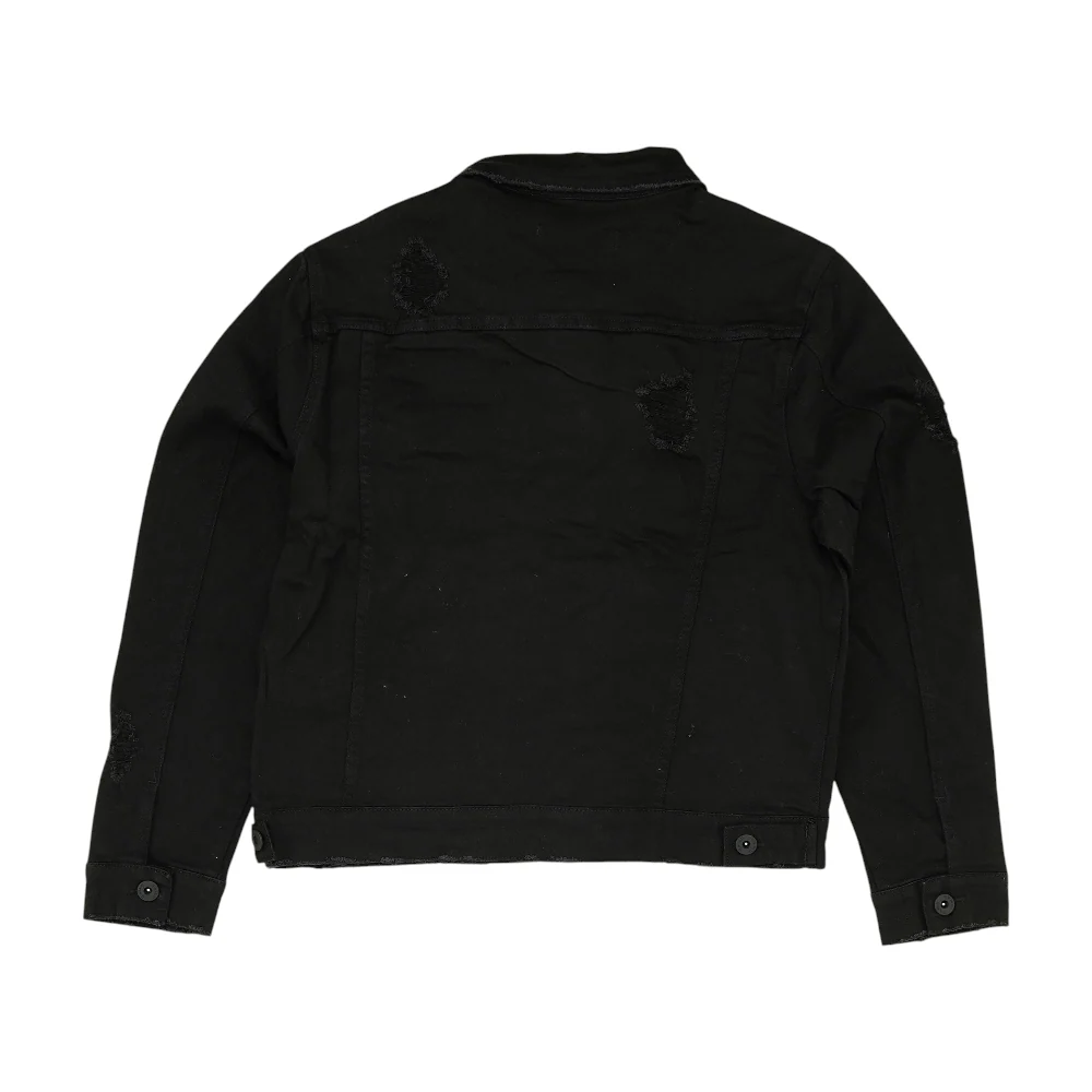 Black Solid Jacket - Image 2