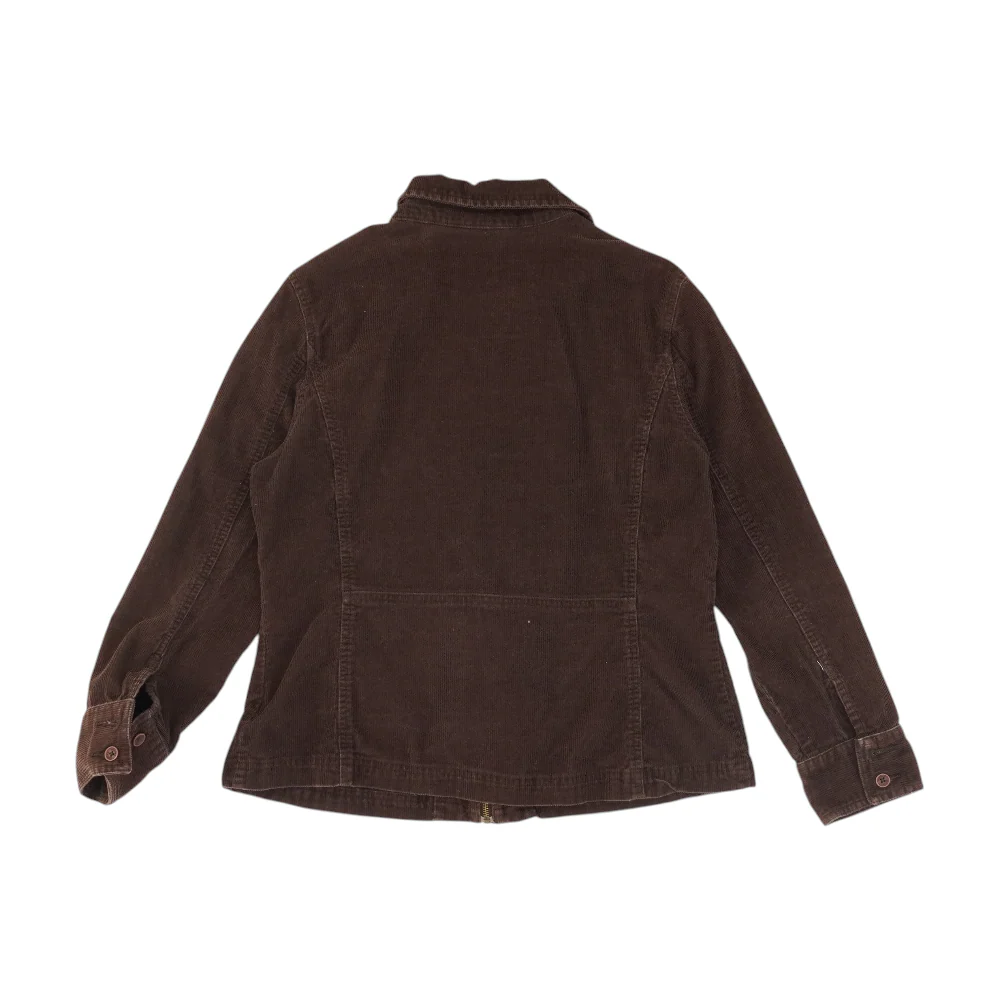 Brown Solid Jacket - Image 2