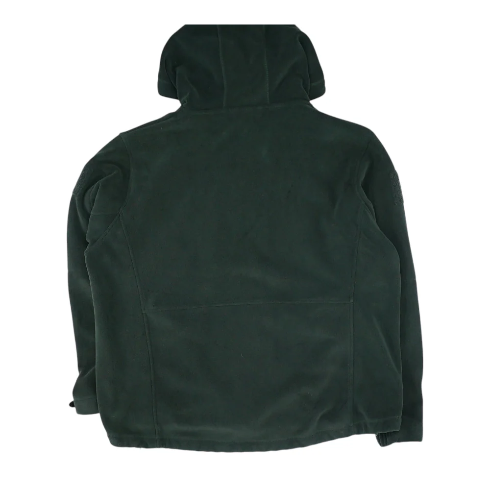 Green Solid Active Jacket - Image 2