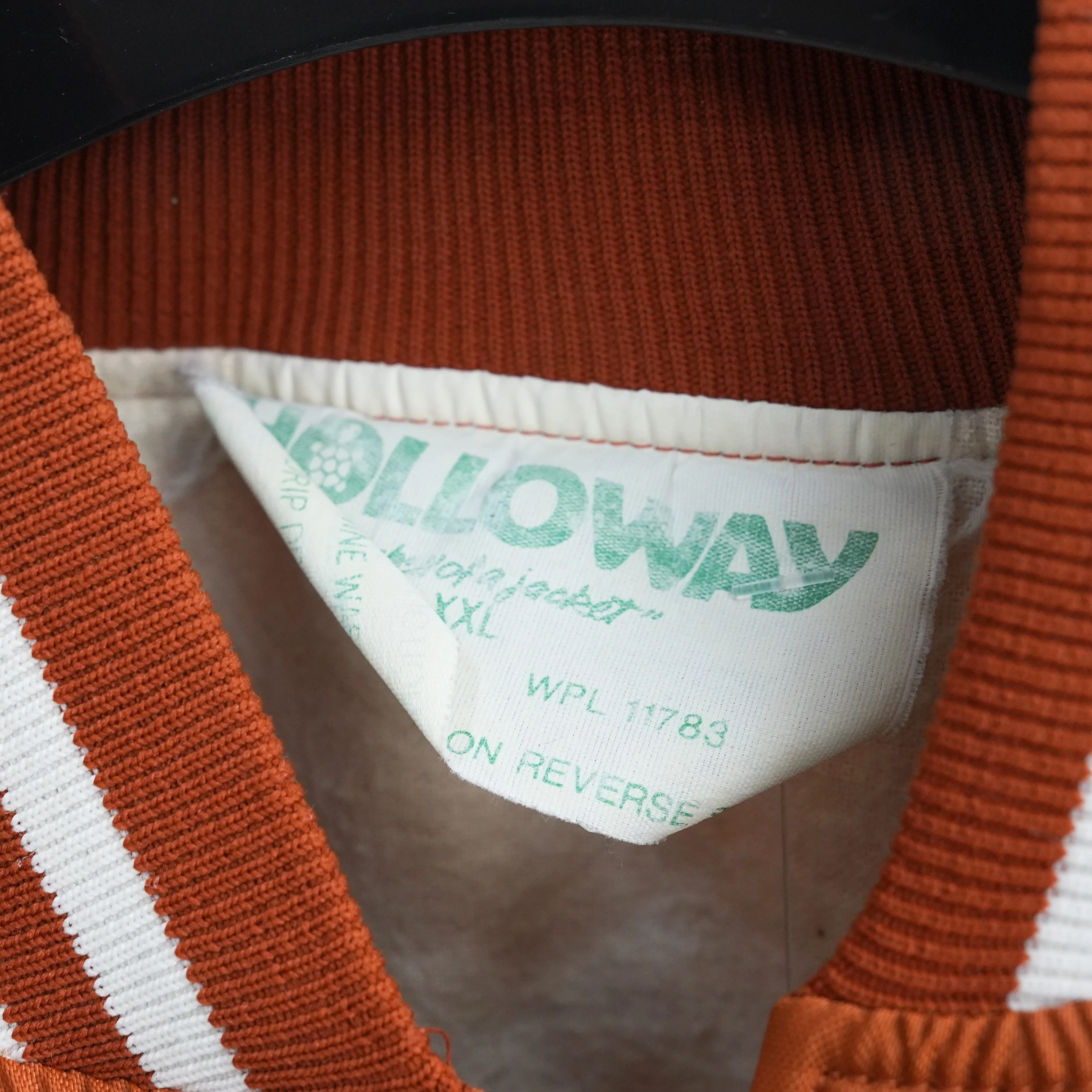 Vintage Orange Solid Jacket - Image 3