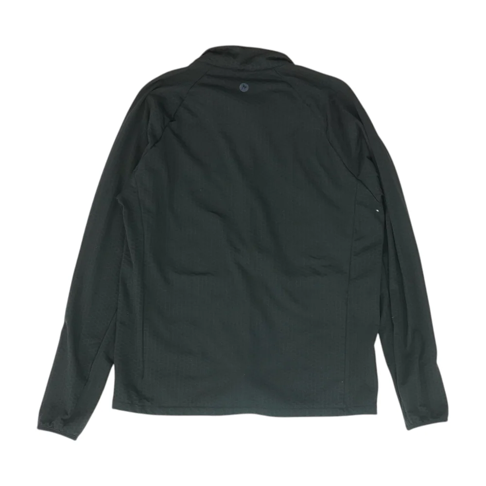 Black Solid Active Jacket - Image 2