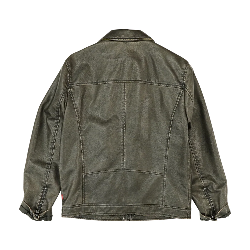 Brown Solid Jacket - Image 2