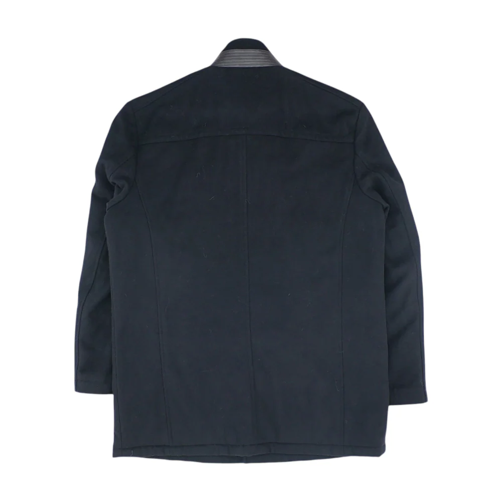 Black Solid Coat - Image 2