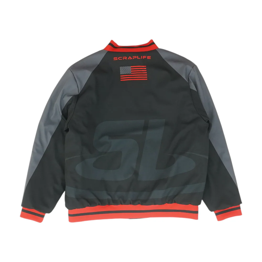 Black Solid Jacket - Image 2