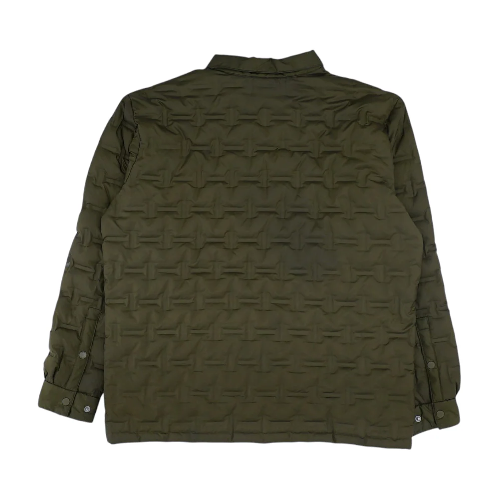 Green Solid Jacket - Image 2