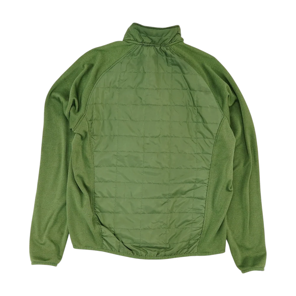 Green Solid Active Jacket - Image 2