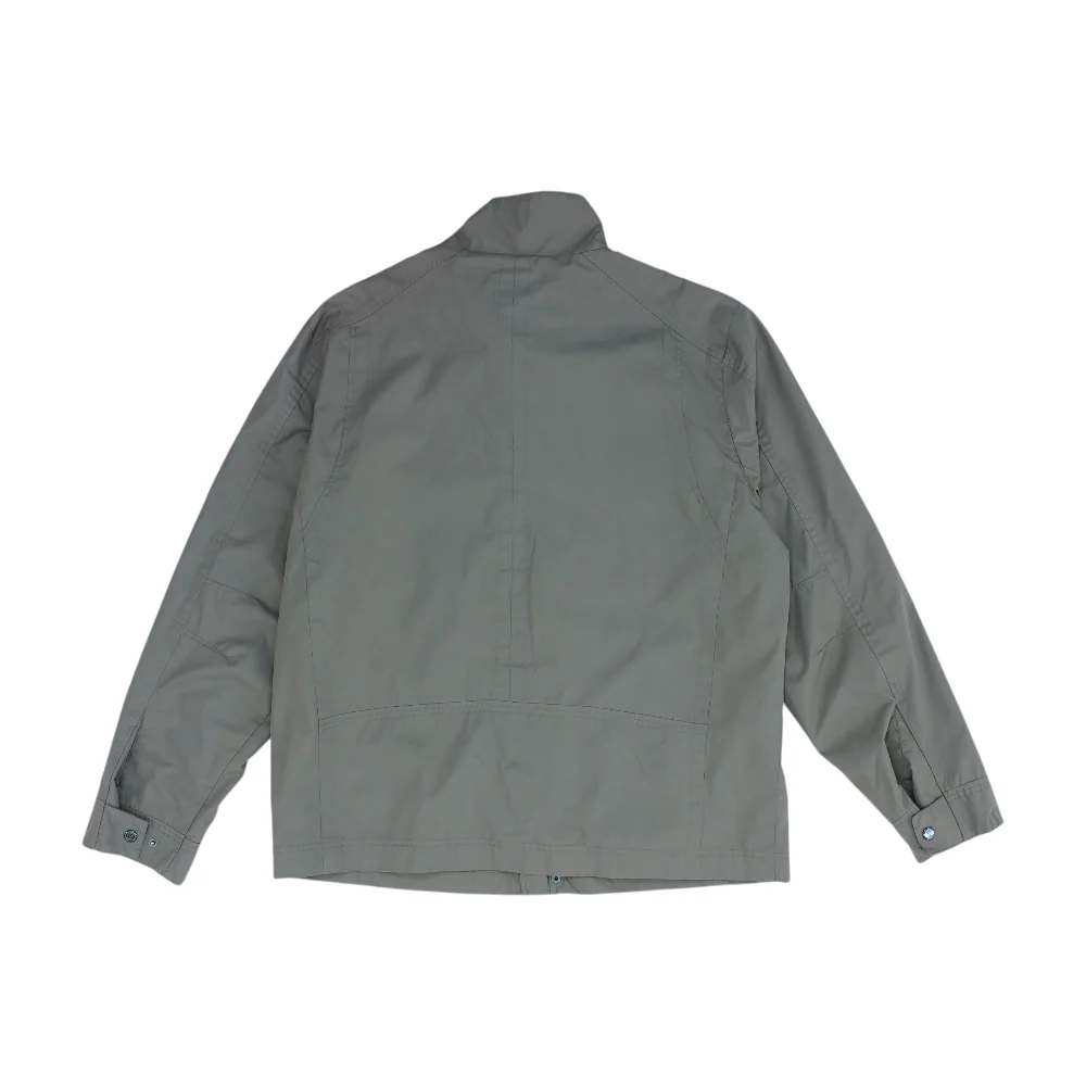 Brown Solid Rain Jacket - Image 2