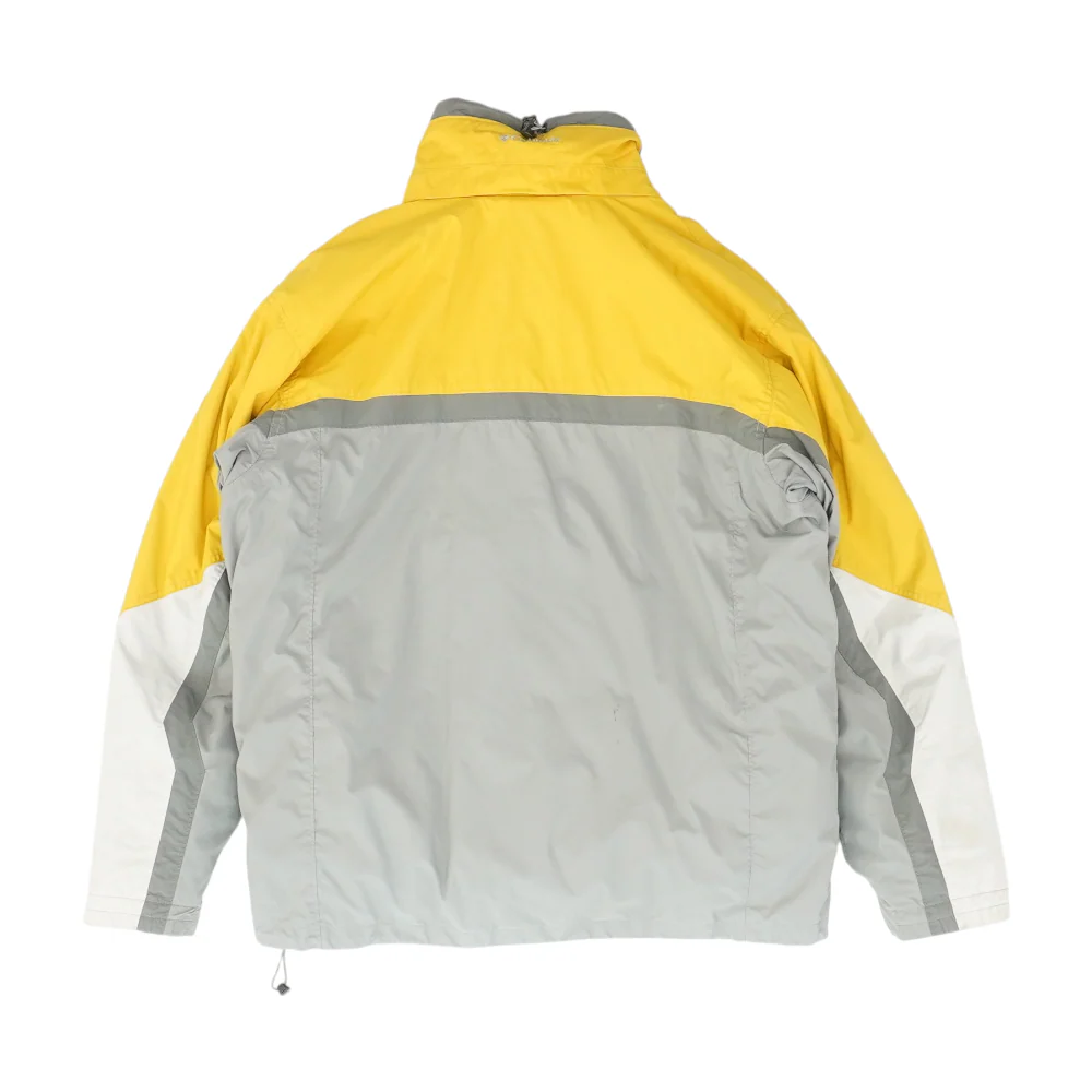 Vintage Gray Color Block Jacket - Image 2