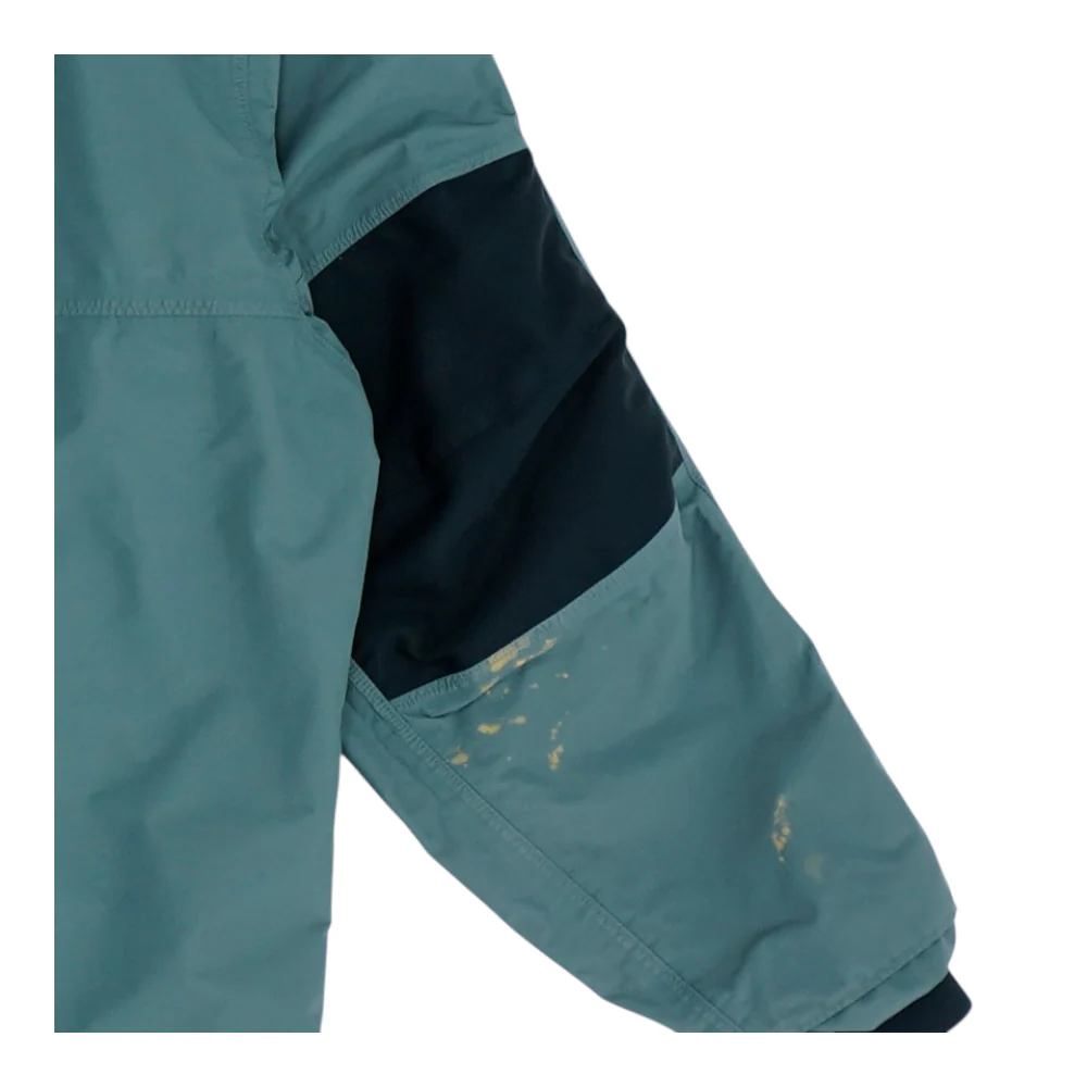 Gray Solid Rain Jacket - Image 3