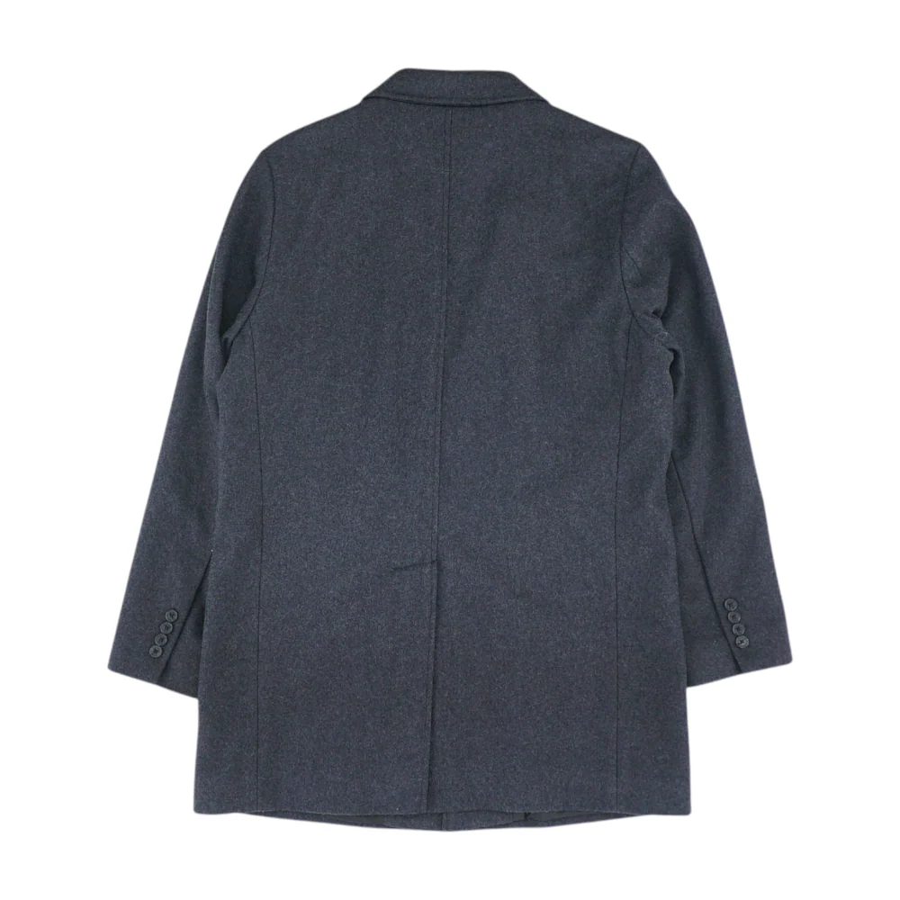 Charcoal Solid Coat - Image 2