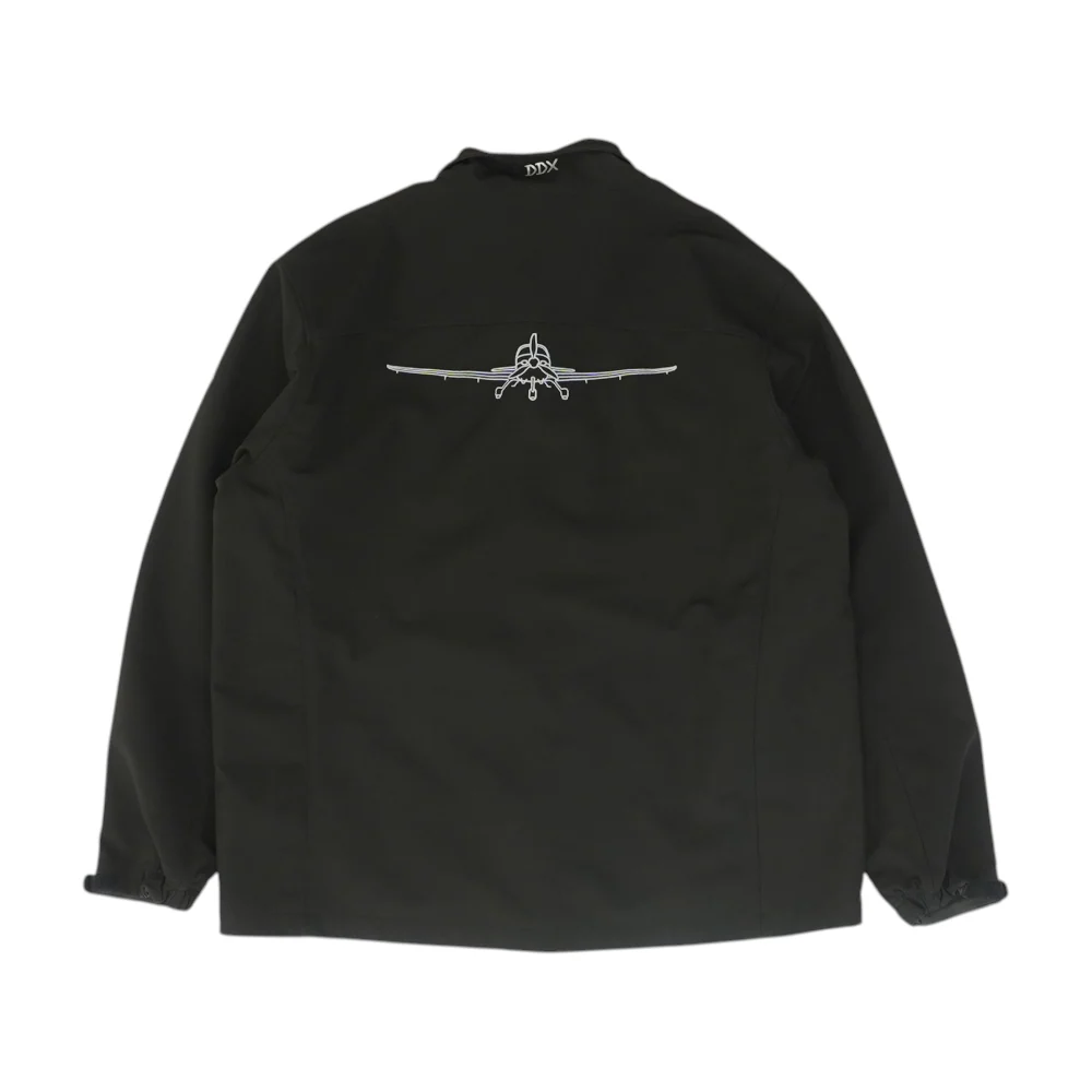 Black Solid Jacket - Image 2