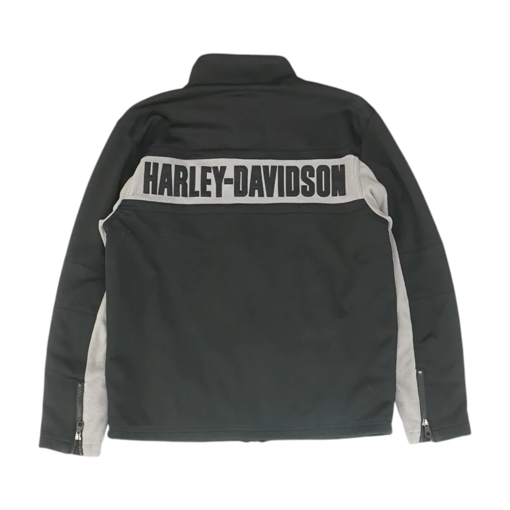 Black Color Block Jacket - Image 2