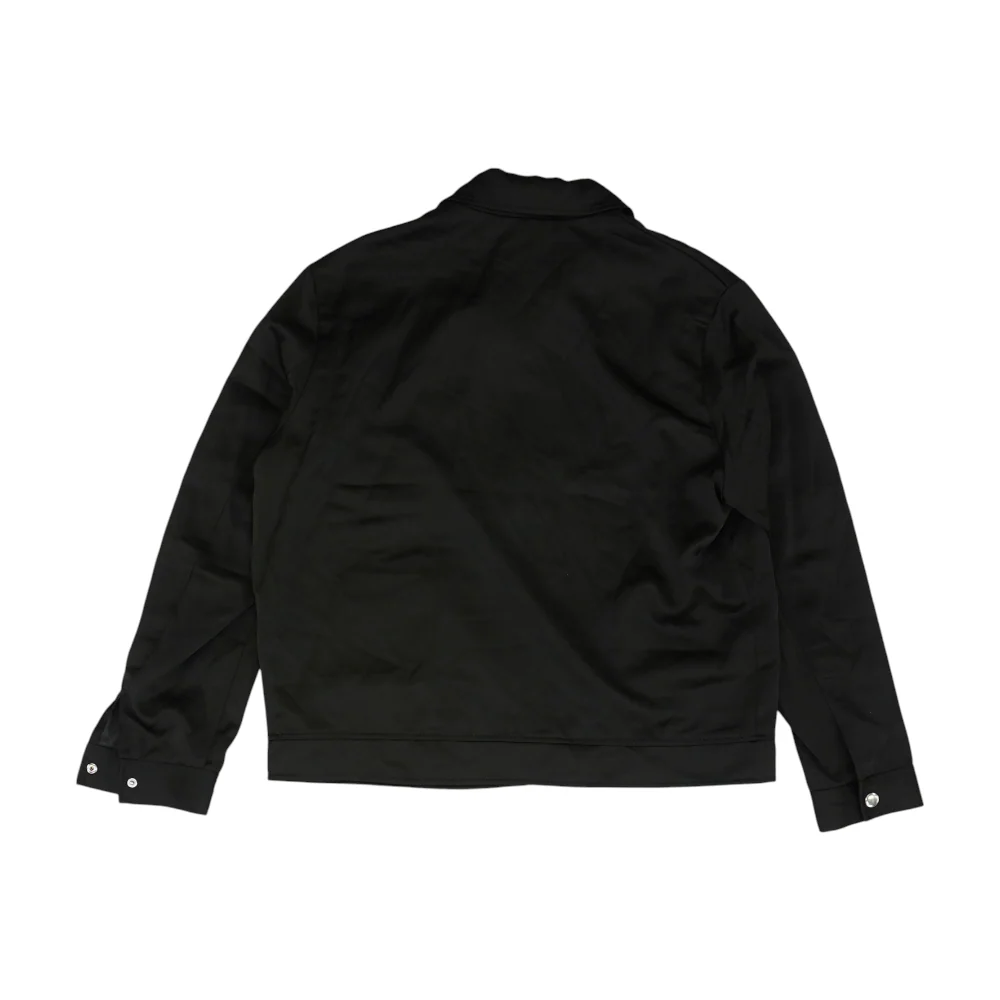 Black Solid Jacket - Image 2
