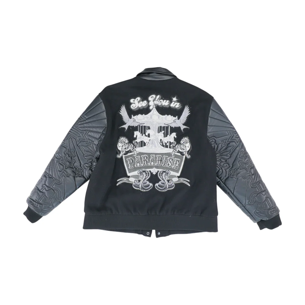 Black Solid Jacket - Image 2
