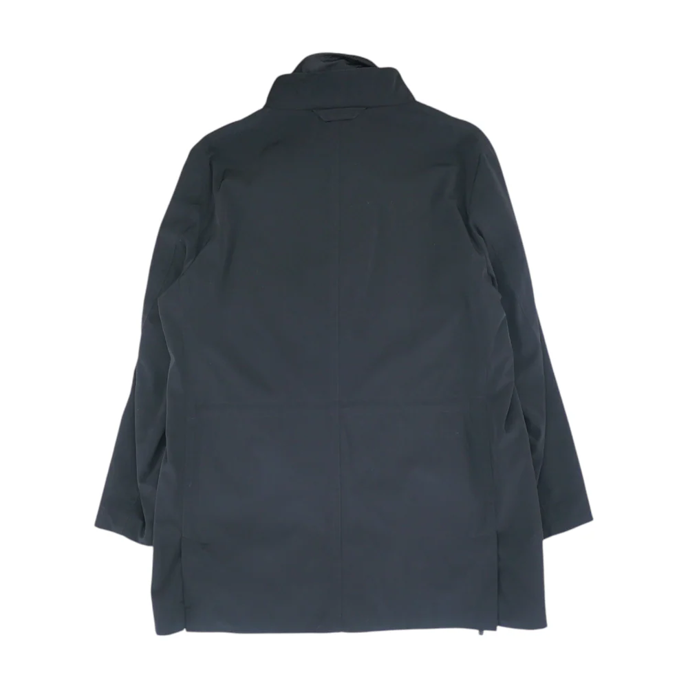 Black Solid Coat - Image 2