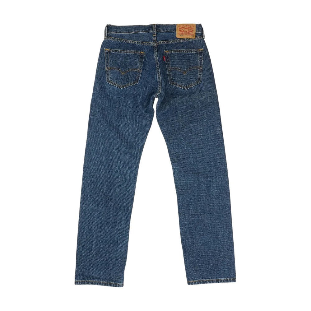 505 Navy Regular Jeans - Image 2