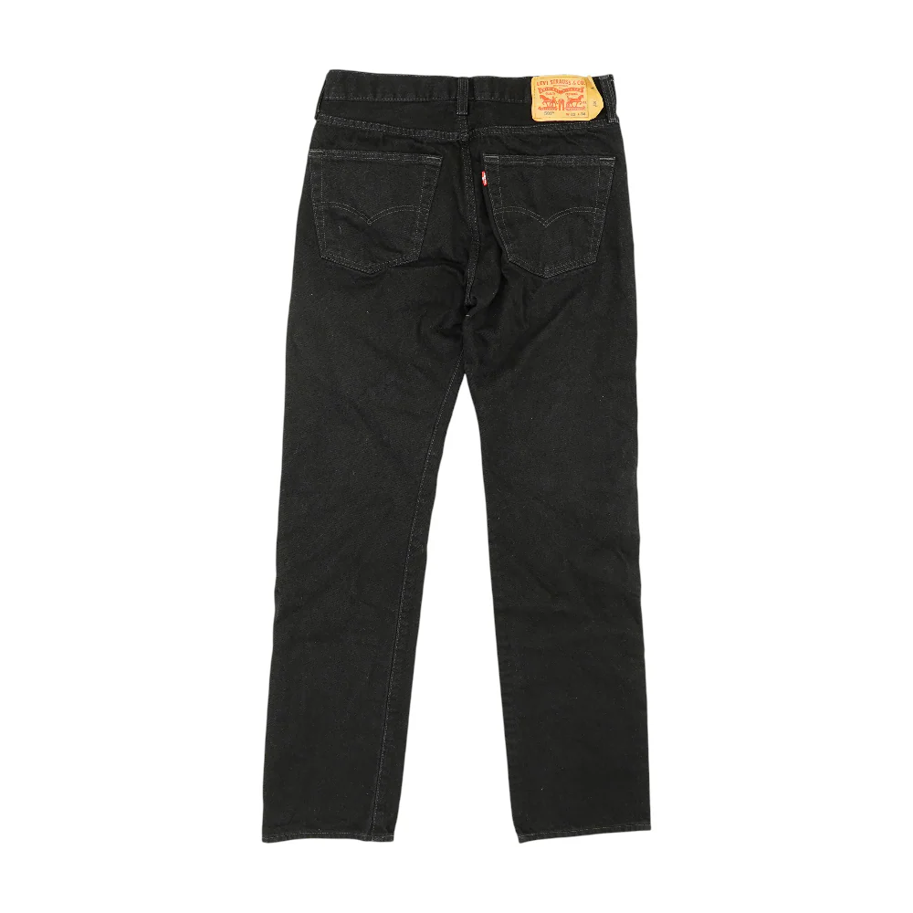 501 Black Straight Jeans - Image 2