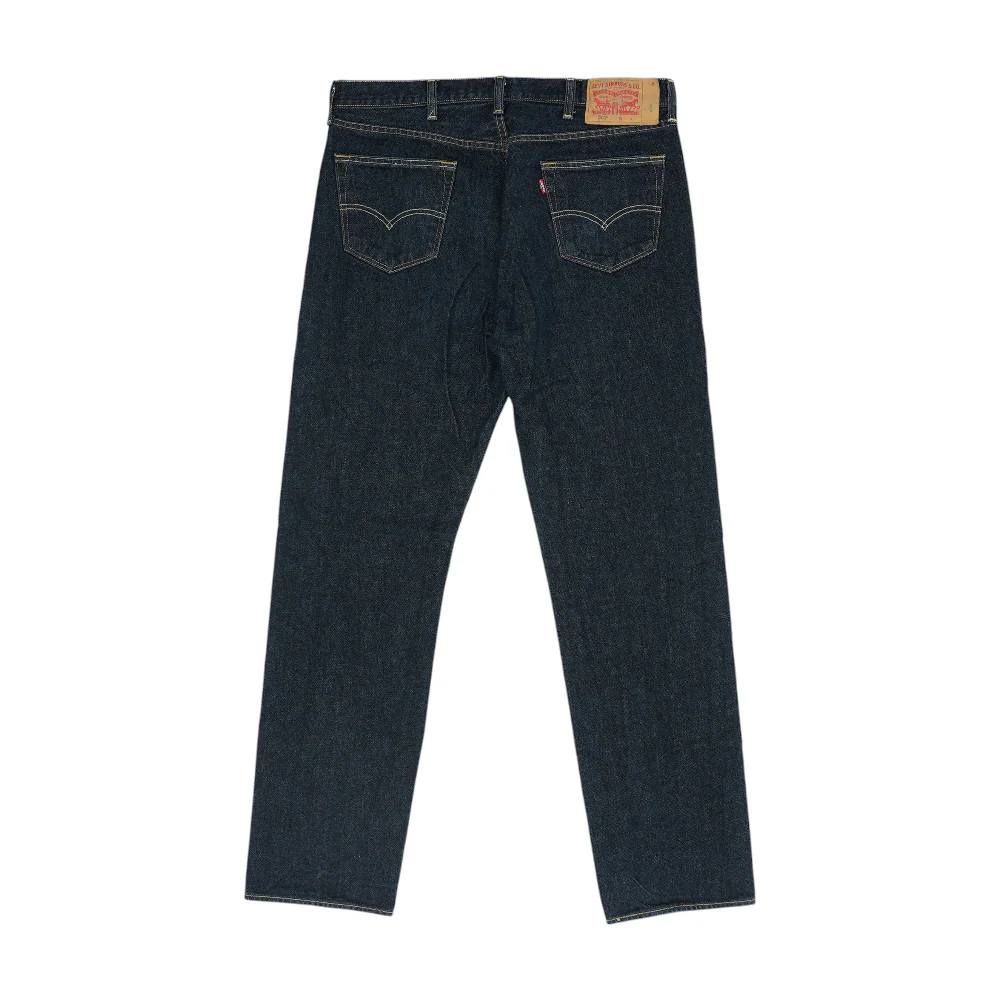 501 Black Straight Jeans - Image 2