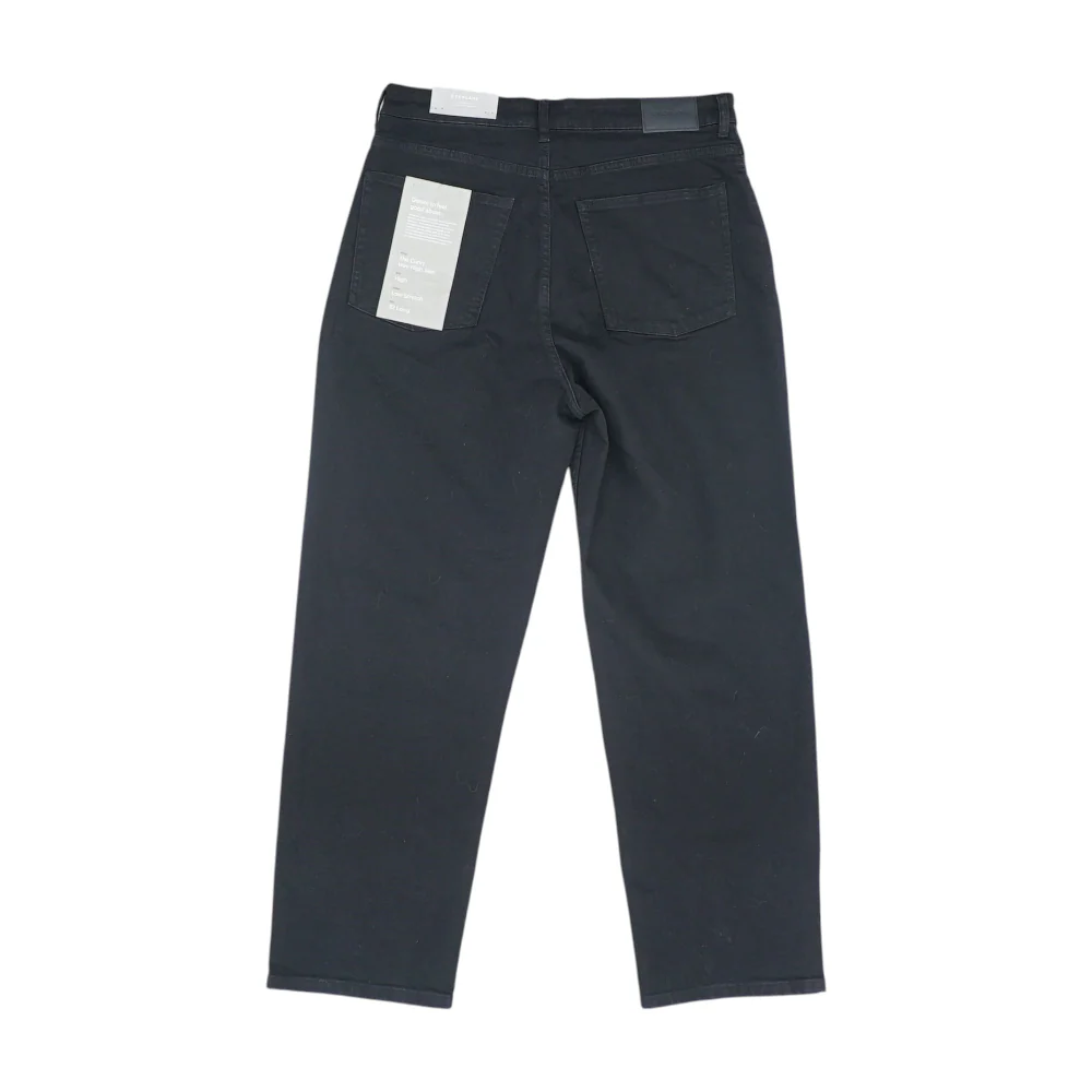 Black Wide Leg Jeans - Image 2