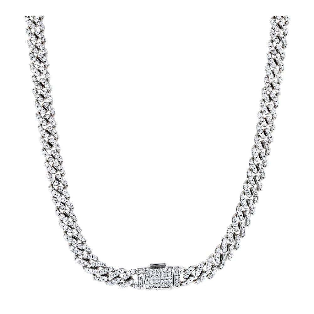 Costume Cubic Zirconia Chain Necklace - Image 2