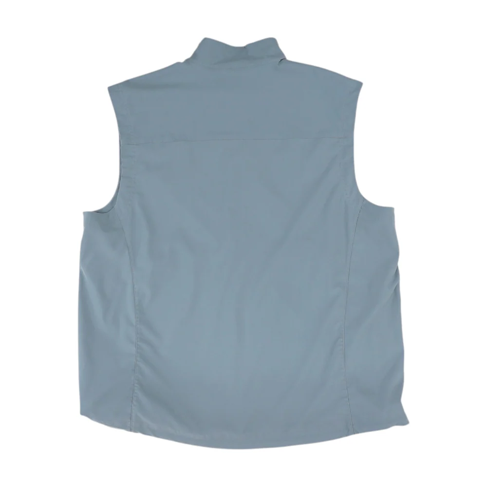 Gray Solid Casual Vest - Image 2