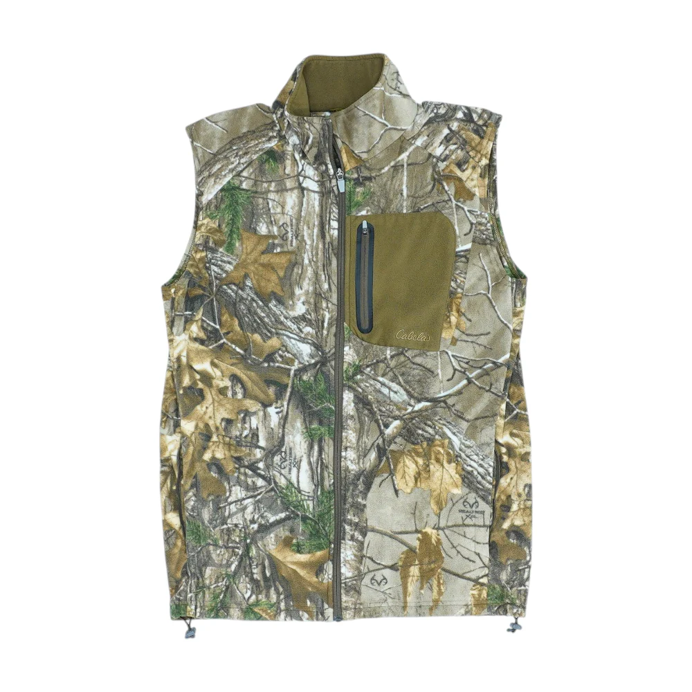 Brown Camo Casual Vest