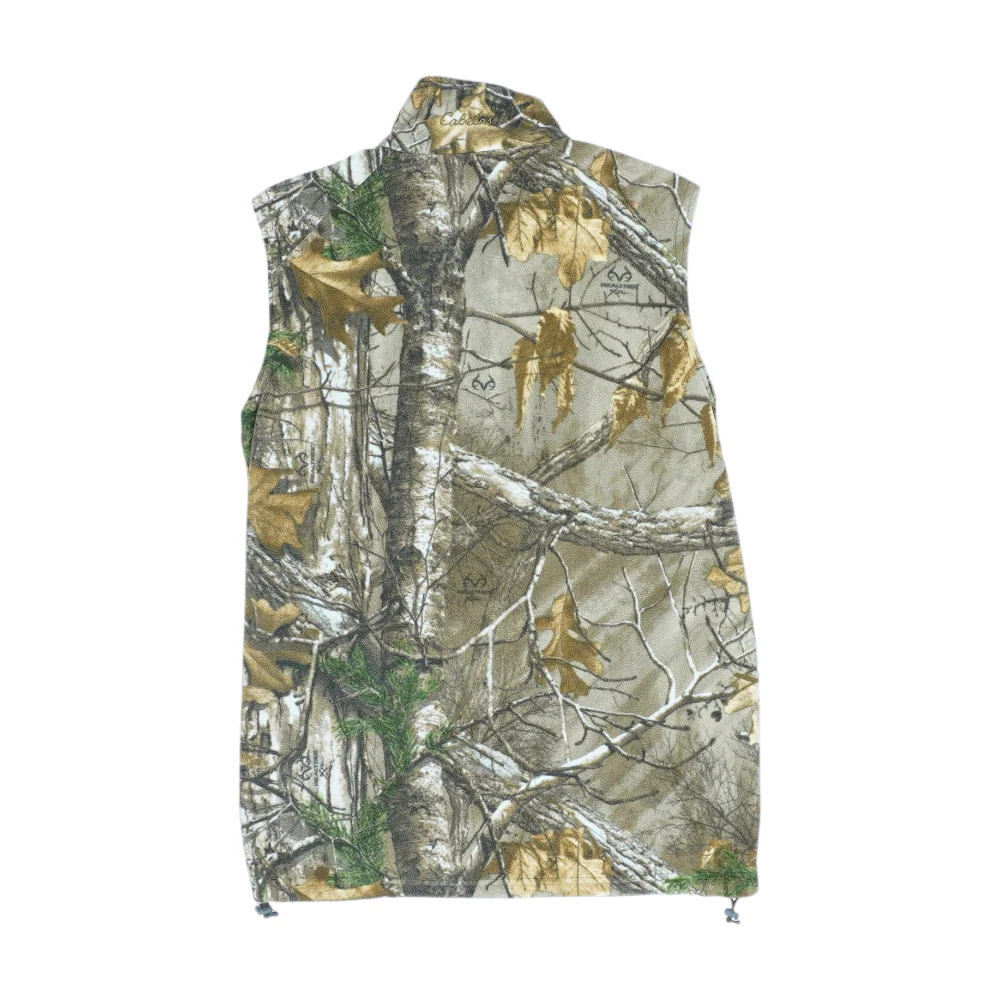 Brown Camo Casual Vest - Image 2