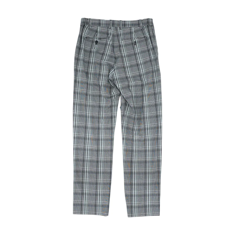 Black Houndstooth Regular Pants - Image 2