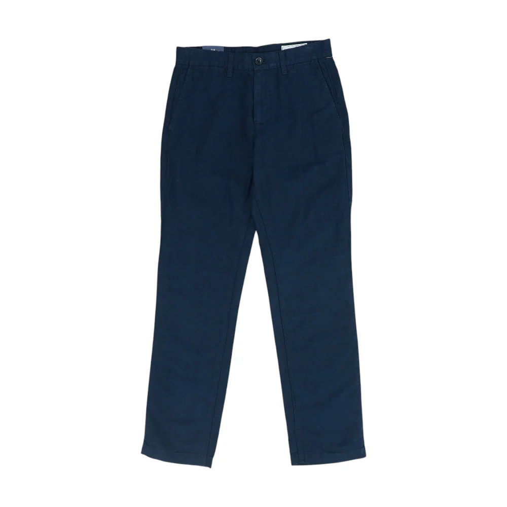 Navy Straight Pants