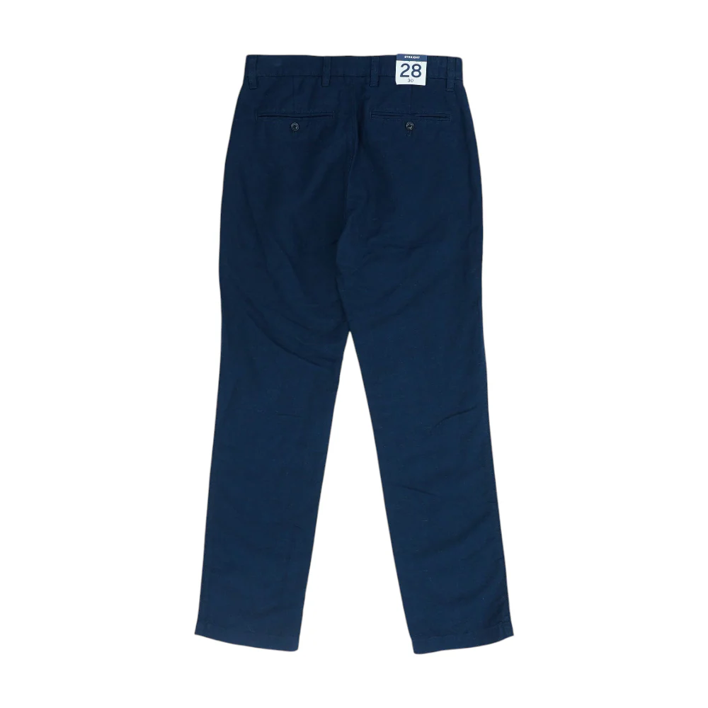 Navy Straight Pants - Image 2