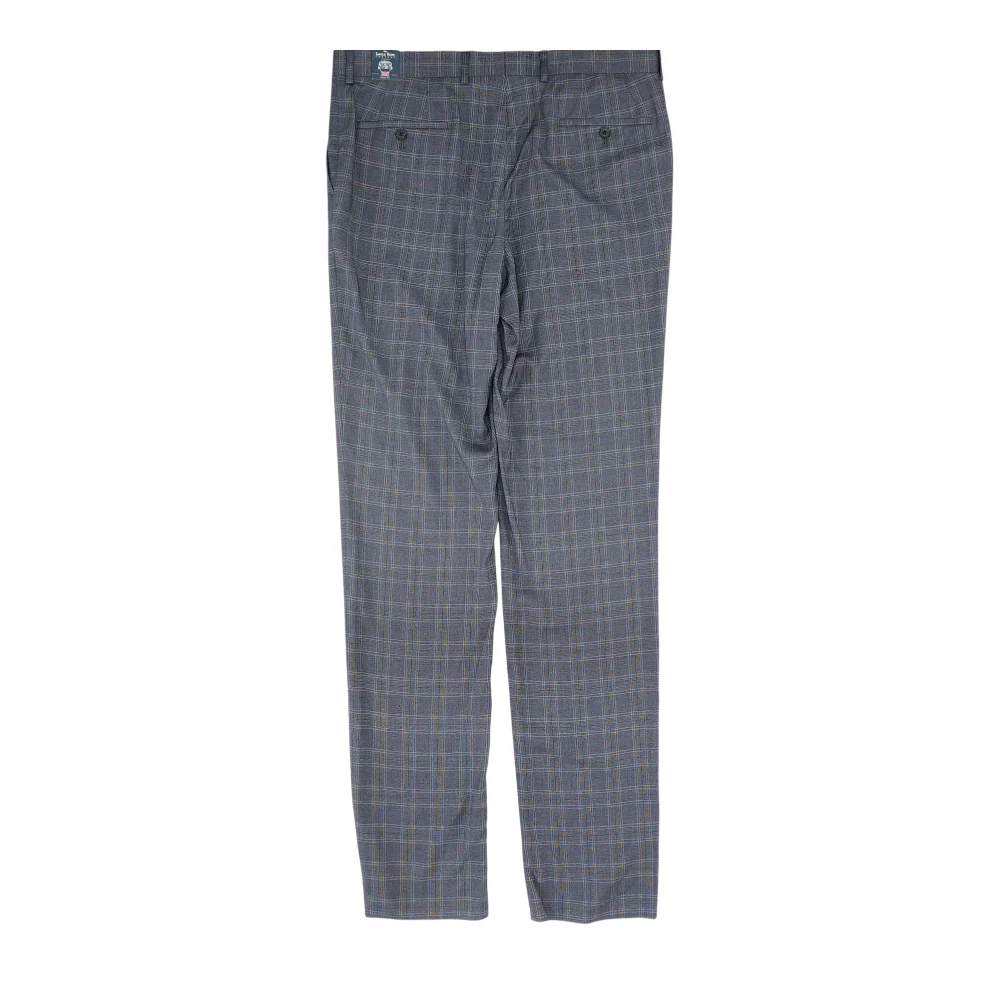 Gray Check Regular Pants - Image 2