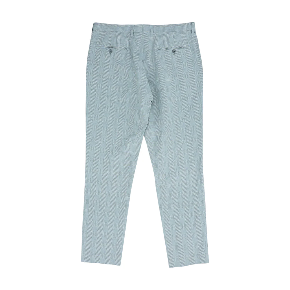 Gray Houndstooth Regular Pants - Image 2