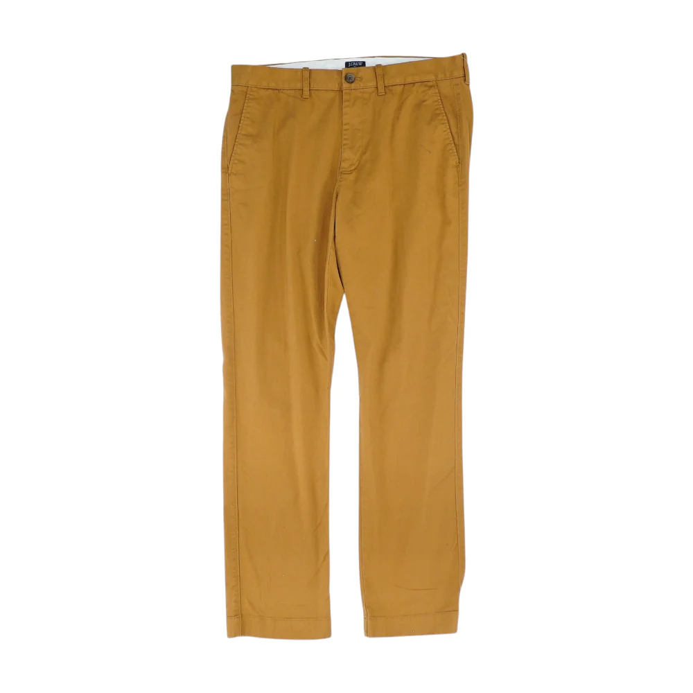 Rust Straight Pants