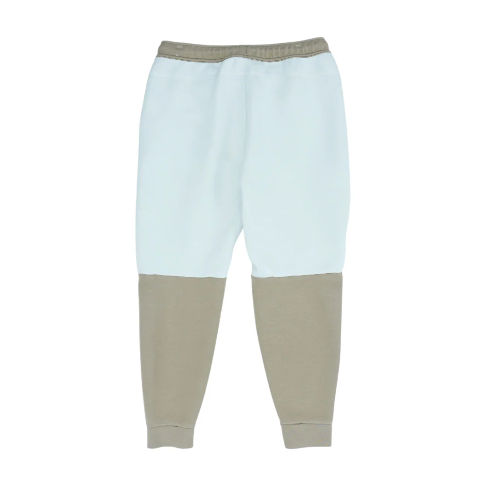 White Color Block Slim Pants - Image 2